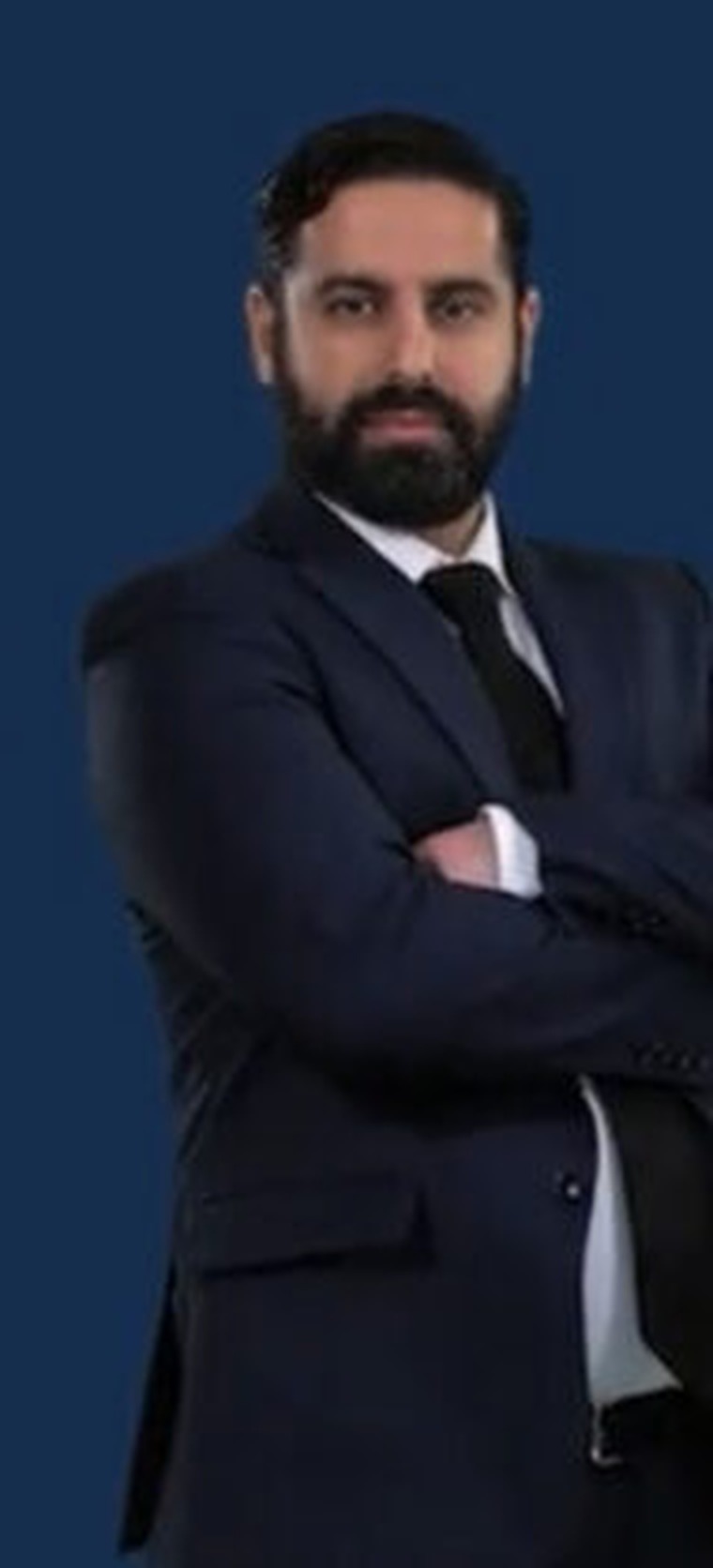 Portrait of Babak Kheiri, Partner at Black Diamond Law