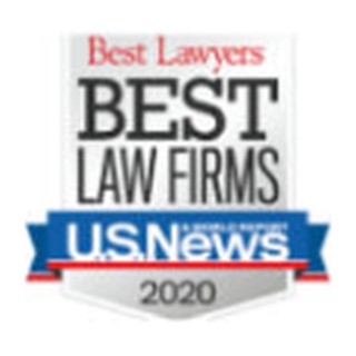 Best Law Firms U.S. News 2020 badge