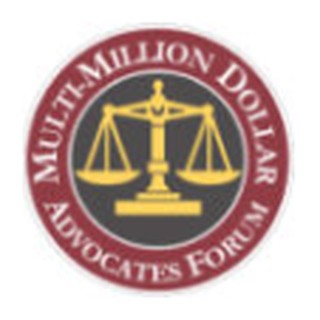 Multi-Million Dollar Advocates Forum member seal